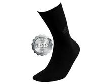 Deomed Cotton Silver Baumwollsocken schwarz